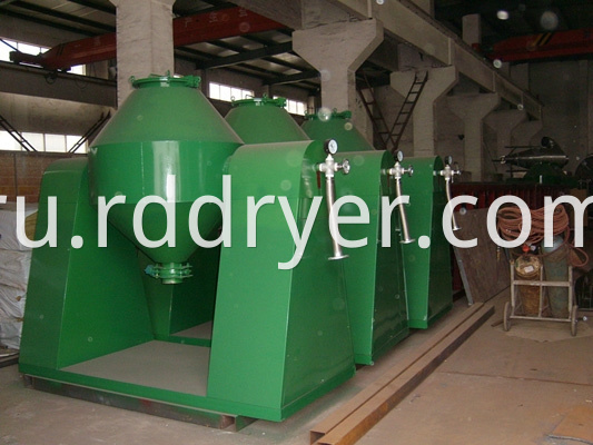 Large Capacity Double Cone Vacuum Dryer for Chemical Industry